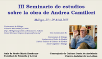 III Seminario de estudios sobre la obra de Andrea Camilleri