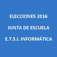 Elecciones Junta de Escuela 2016