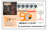 7 de abril sorteo de Lotería Nacional conmemorativo del 50 Aniversario