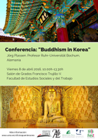 Conferencia "Budismo coreano" 