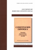 Nueva edición: "Lecciones de Derecho Constitucional"