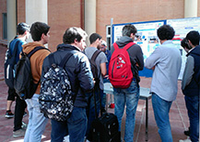 SEMANA CULTURAL DE TELECO: Exposición de posters de PFG y TFC elaborados por estudiantes de la ETSI Telecomunicación.