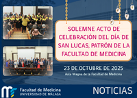 Solemne Acto de Celebración del Día de San Lucas, Patrón de Medicina