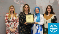 Recibimos a la Secretaria General de la Universidad de Bezmialem (Estambul, Turquía), la Dra. Zeynep Görmezoğlu