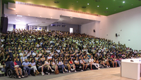 Más de 700 estudiantes internacionales reciben la bienvenida en la UMA en la Asamblea Informativa del Vicerrectorado de Movilidad y Cooperación Internacional