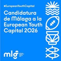 Cartel Málaga Capital Europea Juventud  2026
