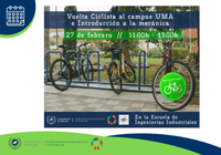 Vuelta ciclista al campus UMA e Introducción a la mecánica
