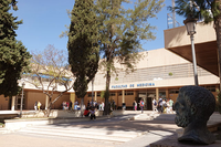 Fachada de la Facultad de Medicina de Málaga