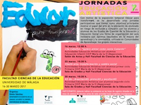 cartel jornadas educacion artistica