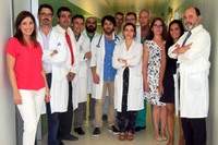 Investigadores de la Unidad de Gestión Clínica del Corazón del Hospital Universitario Virgen de la Victoria