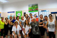 Mujeres del club de salud 'Programa de Ejercicio Físico Terapéutico y Hábitos Saludables'
