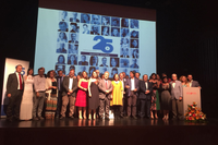 Acto de celebración de los 25 años de Periodismo en Málaga, en el Museo Picasso