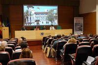 Inauguración del congreso de Historia del Papen en la Península Ibérica