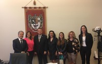 Visita de los representantes del AMZET a la Universidad del Salvador en Buenos Aires