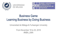 Business Game en el MBA_UMA