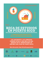 Cartel beca de estudios en Puerto Rico