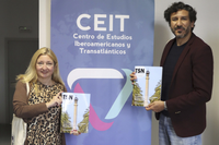 Daniel Lencina y Teresa Vera durante su visita al CEIT