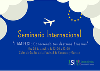 Seminario Internacional "I AM FEST: Conociendo tus destinos Erasmus"