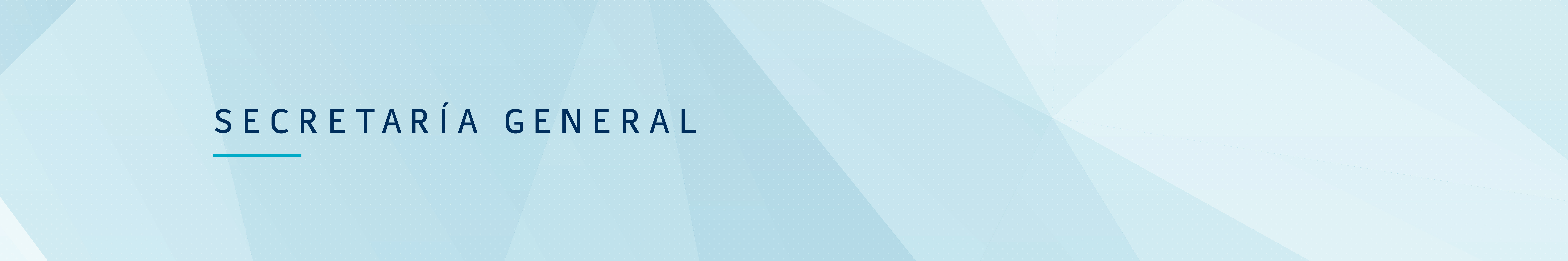 CABECERA SECRETARÍA GENERAL