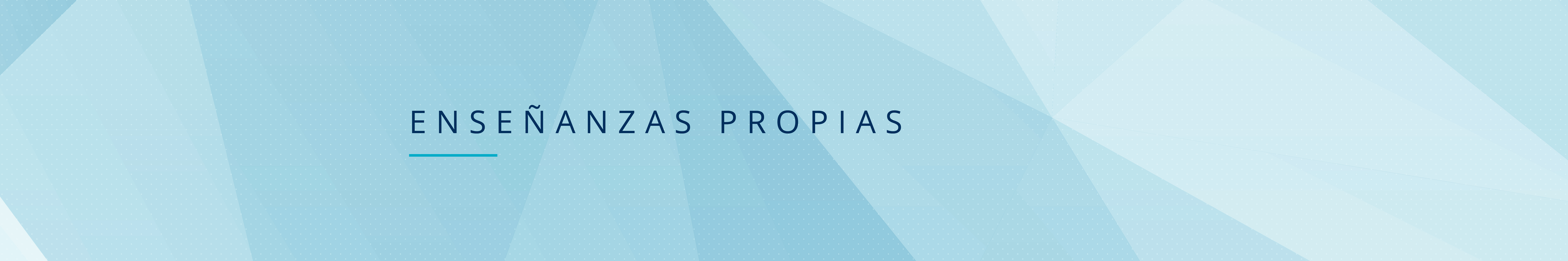 Enseñanzas Propias