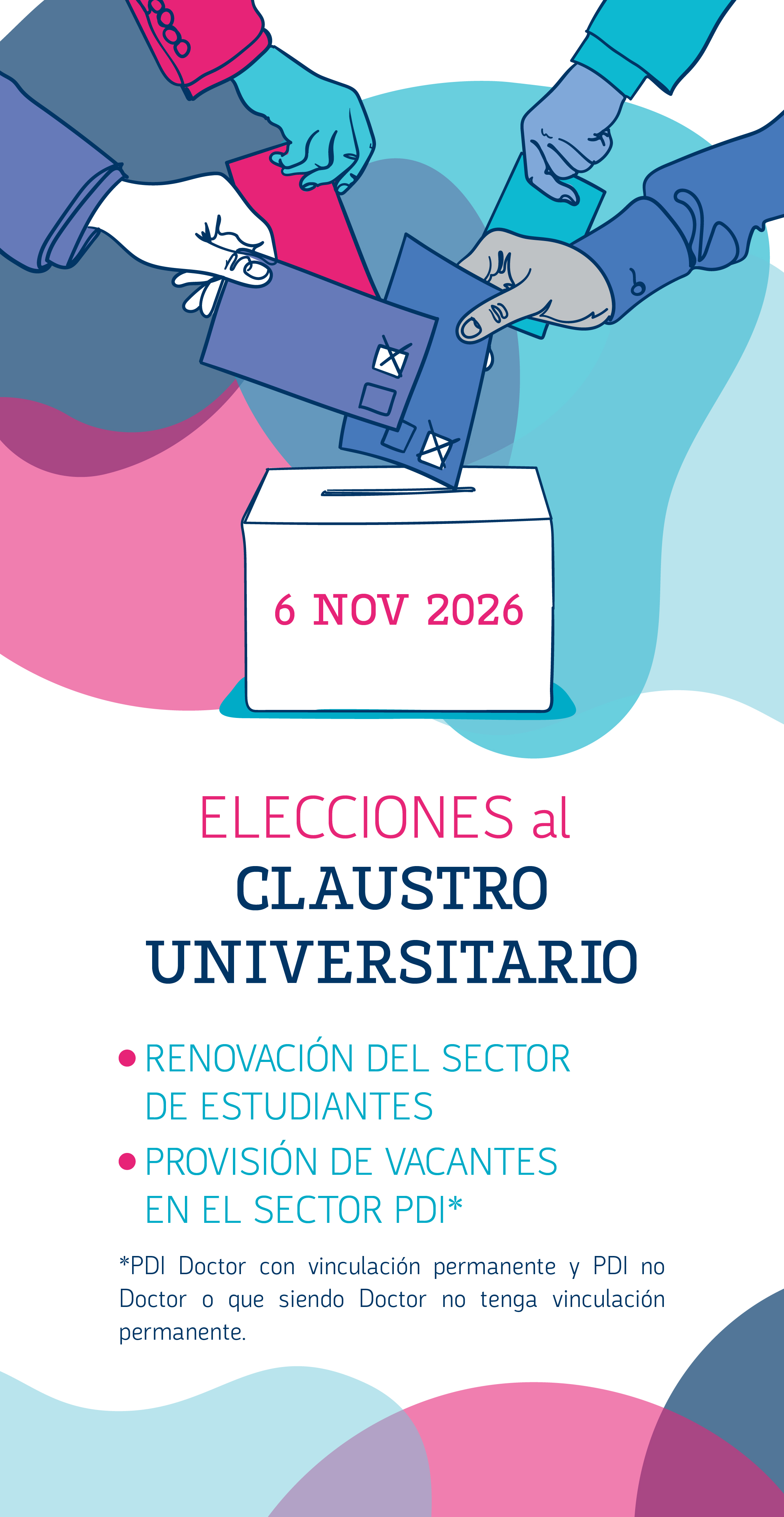 ELECCIONES CLAUSTRO 26