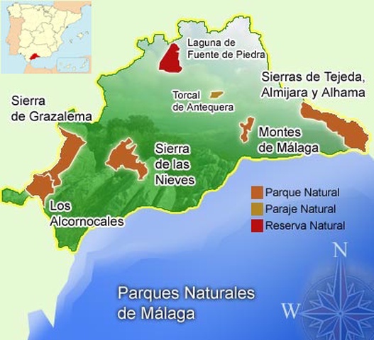 Parques y espacios Naturales provincia de Málaga Andalucía - Foro Andalucía