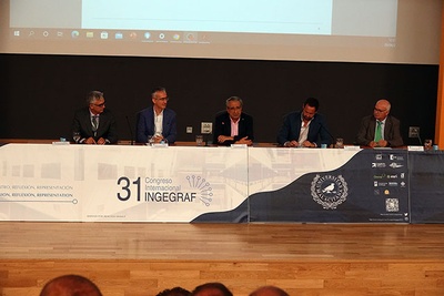 Inauguración del XXXI Congreso Internacional de INGEGRAF