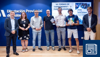 La UMA participa en la entrega de premios del VII Torneo de Emprendimiento en Educación Física