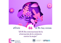 La Escuela se une a la conmemoración del 25 N, Día Internacional para la eliminación de la violencia contra las mujeres