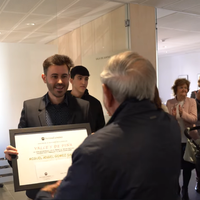 Miguel Ángel Gómez Salado recibe el Premio Académico del Grupo de Empresas Invercumbre en la modalidad de egresado
