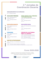 II Jornadas de Coordinación Docente Curso 2025-26