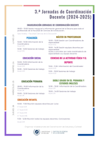 III Jornadas de Coordinación Docente