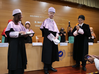 Solemne acto de investidura de Matthew Lambon Ralph como Doctor Honoris Causa por la UMA