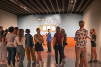 International students from the UMA visit the Malaga Automobile and Fashion Museum
