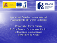 Aportes del Derecho Internacional del Medio Ambiente al Turismo Sostenible.