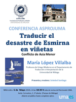 Conferencia: Traducir el desastre de Esmirna en viñetas. Conflicto de Asia Menor