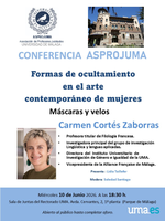 Formas de ocultamiento en el arte contemporáneo de mujeres: Máscaras y velos. Conferencia