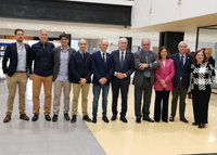 El alcalde de Málaga, Francisco de la Torre, mantiene un encuentro con estudiantes en la EII