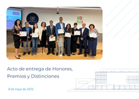 Acto de Entrega de Honores, Premios y Distinciones