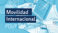 [2026/2027] Movilidad Internacional para personal de la UMA (PDI/PTGAS)