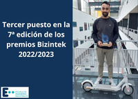Premio para Juan Carlos Quirós Gil por su TFM del Máster de Ingeniería Mecatrónica