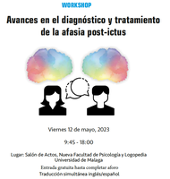 Workshop “Avances en el diagnóstico y tratamiento de la afasia post‐ictus”