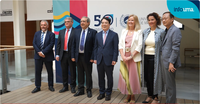 La UMA recibe la visita de una delegación de la Universidad Nacional de Incheon