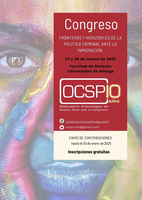Congreso "Fronteras y horizontes de la política criminal ante la inmigración"