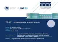 Seminario «El presidente de la Junta General»