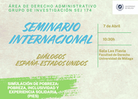 Diálogos España-Estados Unidos. Simulación de pobreza: pobreza, inclusividad y experiencia solidaria (PIES)