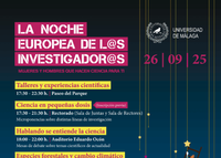 La UMA celebra la Noche Europea de l@s Investigador@s con la participación de ComuniFAC