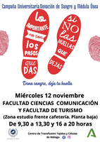 ¡Dona sangre y médula y salva vidas!