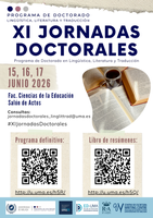 XI JORNADAS DOCTORALES 15, 16, 17 JUNIO 2026