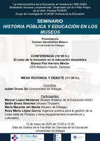 Seminario Historia Pública y Educación en los Museos